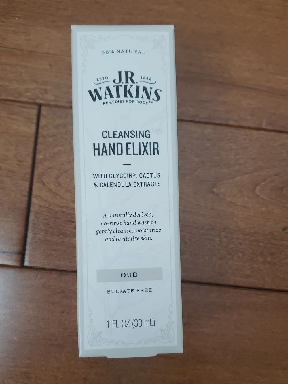J.R. Watkins Set Of 2 Cleansing Hand Elixer 1 FL (30 ML.)